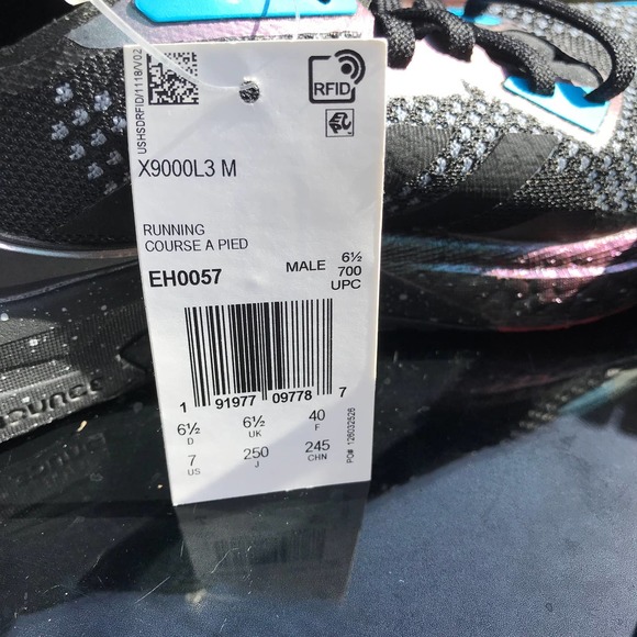 Adidas X9000L3 M Boost Eh0057 US Men 7 Women 8.5 - Picture 3 of 8